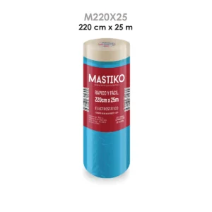Plástico para enmascarar 220 cm × 25 m - MASTIKO
