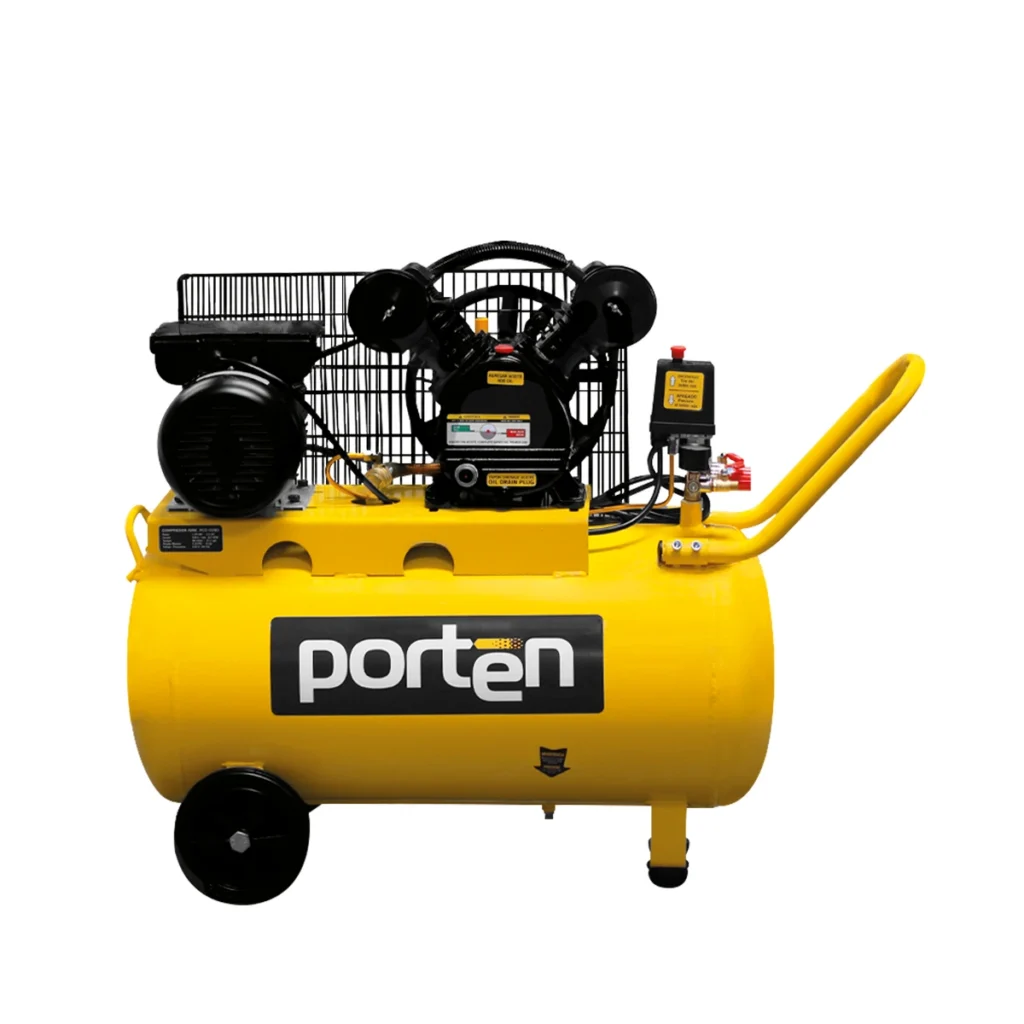 Compresor de aire 2 HP 80 L 110 V - PORTEN