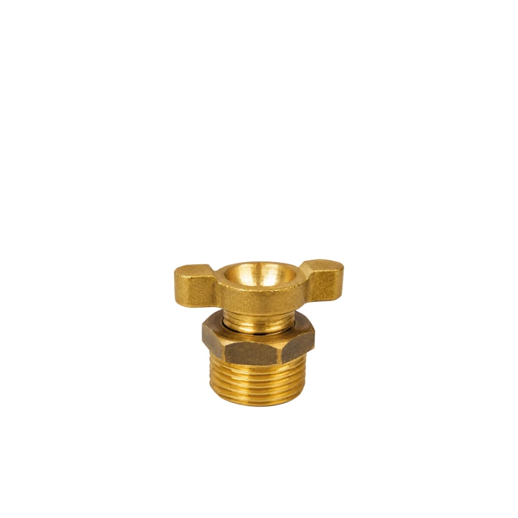 Válvula de drenaje 3/8″ para compresor - PORTEN