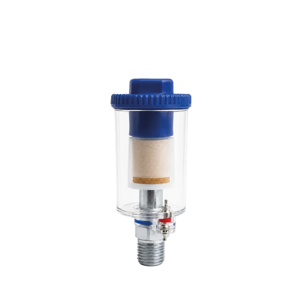 Filtro de aceite y agua 1/4″ NPT macho-hembra - PORTEN