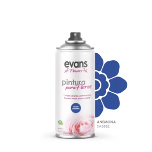 Spray para flores color Anémona 400 ml - EVANS