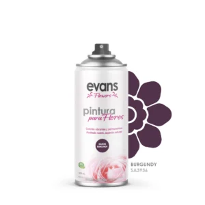 Spray para flores color Burgundy 400 ml - EVANS