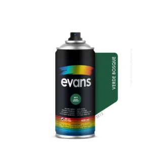 Pintura en spray verde bosque 400 ml - EVANS
