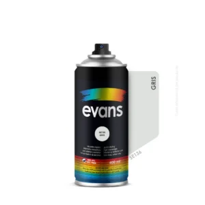 Pintura en spray gris 400 ml - EVANS