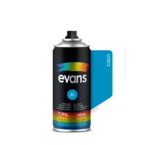 Pintura en spray azul cielo 400 ml - EVANS