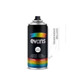 Pintura en spray transparente 400 ml - EVANS