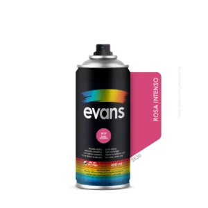 Pintura en spray rosa intenso 400 ml - EVANS