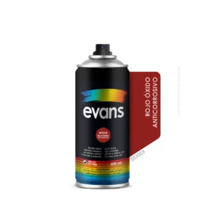 Pintura en spray anticorrosiva rojo óxido 400 ml - EVANS