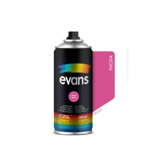 Pintura en spray fucsia 400 ml - EVANS