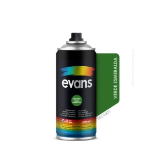 Pintura en spray verde esmeralda 400 ml - EVANS